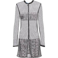 PRADA Long-Sleeved Dresses Women's Black