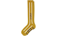 DIOR Knee High Socks Women's Yellow