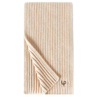 Loro Piana Logo Embroidered Knitted Scarf