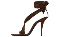 SAINT LAURENT Deva One Strap Sandals Women's Brown