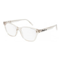 SAINT LAURENT Plastic Cat Eye Eyeglass Frames Women's Beige