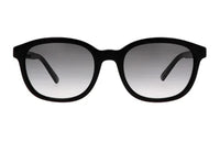 DIOR Acetate Irregular Shape Sunglasses Women's Black