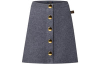 LOUIS VUITTON Casual Short Skirts Women's Gray