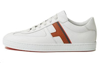 HERMES Boomerang Low Top Skateboard Shoes Men's White