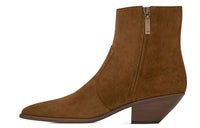 SAINT LAURENT Ankle Boots Women's Brown