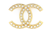 CHANEL Brooches Women's Gold