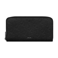 DIOR Leather Wallet Men's Black