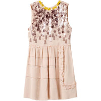 MIU MIU Sleeveless Dress Women's Light Pink