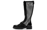 PRADA Knee high Boots Women's Black