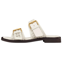 DIOR Slide Slippers Women's Ivory White