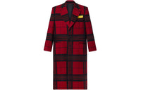 LOUIS VUITTON Tartan Check Extra Large Coat