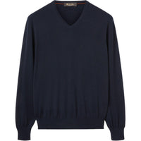 Loro Piana Cashmere Sweater Men's Marine Blue