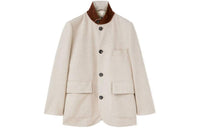 Loro Piana Mini Roadster Jacket Jackets & Coats Women's Light Gray