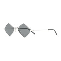 SAINT LAURENT Metal Irregular Shape Sunglasses Women's Gold
