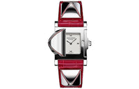 HERMES MÉDOR Collection Wrist Watch Quartz Movement Genuine Leather Strap 23mm White Dial Women's Watch