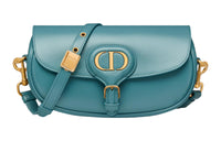 DIOR Bobby Smooth Cow Leather Handbag, Shoulder Bag, Crossbody Bag Women's Sky Blue