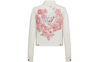 DIOR Quarterly New Products Denim Jackets Women's White