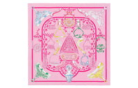 HERMES Silk Scarves Women's Pink
