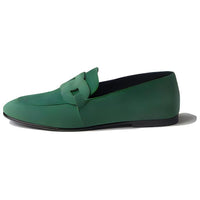 HERMES Honest Loafers Women's Green