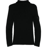 PRADA Logo Lettering Roll Neck Jumper
