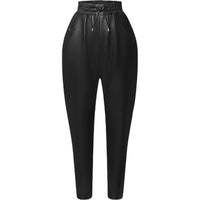 LOUIS VUITTON Leather Jogging Pants