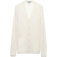 PRADA FW24 Cashmere Sweater Women's Vanilla