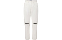 LOUIS VUITTON Corduroy Slit Pants Casual Pants Women's White