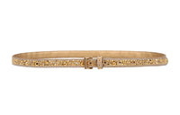 PRADA All Over Crystal Embellished Belt