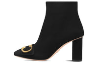 DIOR Ankle Boots 8cm Women's Black