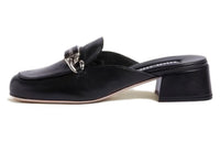 MIU MIU Wrap-toe Slippers Women's Black