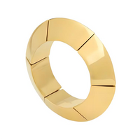 SAINT LAURENT Brass Bangles Women's Gold