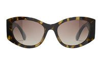 CHANEL Oval Sunglasses Unisex Tortoiseshell