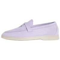 Loro Piana Summer Charms Walk Loafers Women's Purple