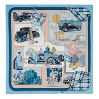 HERMES Silk Silk Scarves Women's Multicolor