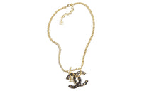 CHANEL Metal Necklaces Women's Gold