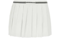 MIU MIU SS23 Casual Short Skirts Women's White