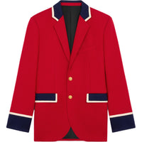 CELINE Classic Jacket In Wool Flannel