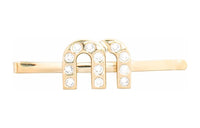 MIU MIU Hair Clips Women's Gold