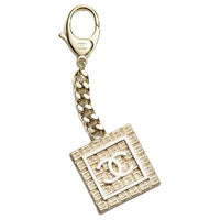 CHANEL Metal Keychains Unisex Gold