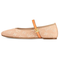 LOUIS VUITTON Romy Casual Single Shoes Women's Light Brown