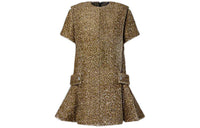 LOUIS VUITTON FW21 Short-Sleeved Dresses Women's Yellow