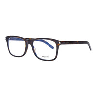 SAINT LAURENT Acetate Plastic Irregular Shape Eyeglass Frames Men's Tortoiseshell