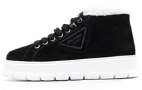 PRADA Ankle Boots Women's Carbon Black