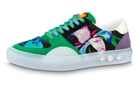 LOUIS VUITTON Ollie Low Top Stylish Skateboarding Shoes Men's Green