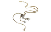 CHANEL Necklaces Women's Silver