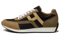 HERMES Chris Low-Top Casual Shoes Men's Beige