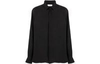 SAINT LAURENT Diamond jacquard Silk Shirt