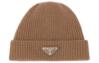 PRADA Ribbed Knit Cashmere Beanie