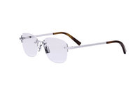 DIOR Acetate Butterfly Sunglasses Unisex White