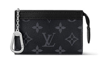 LOUIS VUITTON Key Pouch Voyage Monogram Eclipse